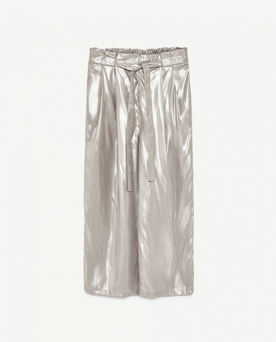 Jupe-culotte métallique ZARA 3500DA